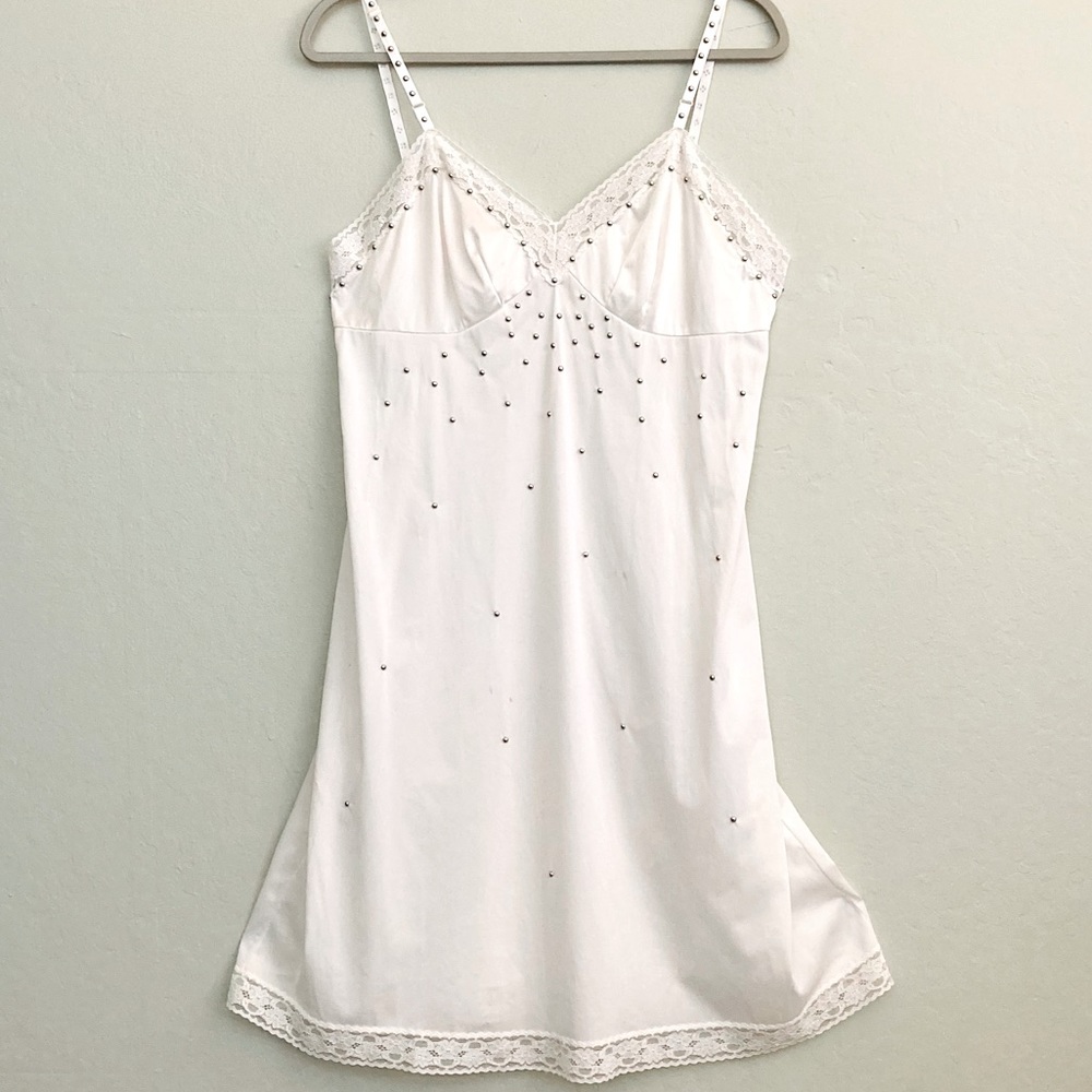 Furst of a Kind studded slip dress lingerie M